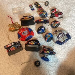 Vintage NASCAR Jeff gordan  Christmas ornaments bundle